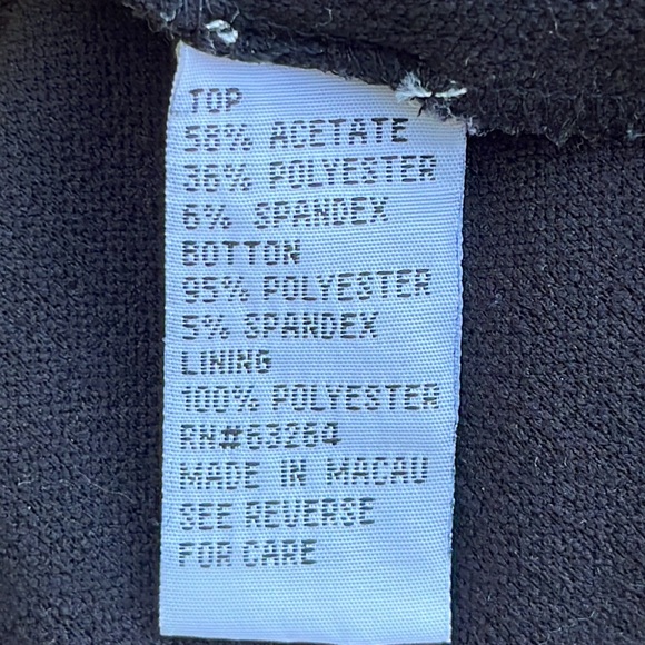 Vintage Dressbarn 80’s stretch sheath dress 8 - Picture 6 of 10